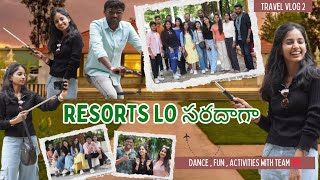 Team Outing at Pragathi resorts  Food  Fun and Travel  Best Resorts in Hyderabad  Sanju [upl. by Yren]