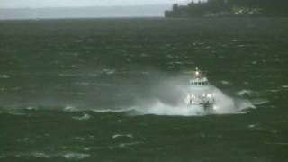 Hydrofoil in Stormy Weather [upl. by Hoskinson88]