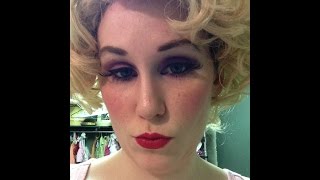 Ziegfeld Follies Show Girl Makeup Tutorial [upl. by Norted]