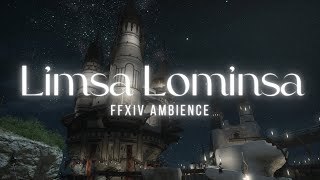 Limsa Lominsa Night Ambience  FFXIV  Music to Study and Relax [upl. by Saito420]