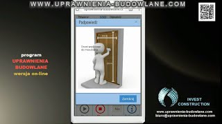 Program UPRAWNIENIA BUDOWLANE 2024 ONLINE telefon tablet windows android mac iOS [upl. by Nomled]