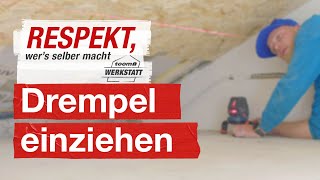 Drempel richtig einziehen  toom Werkstatt [upl. by Neb]