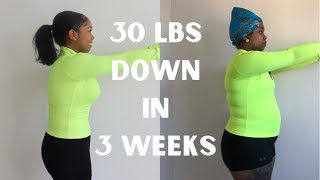 Weight Loss Journey 3 Detox Drinks That HELPED Me Lose 30 lbs In 3 Weeks  PART1  Chazslifestyle [upl. by Aehtla282]