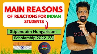 Three Mistakes to avoid when applying for Stipendium Hungaricum Scholarship Indian Students [upl. by Isaacson]