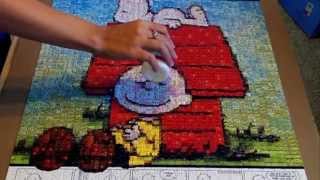 How To Use Jigsaw Puzzle Glue [upl. by Tsyhtema]