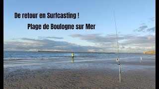 De retour en Surfcasting sur la Plage de Boulogne sur Mer [upl. by Summons]