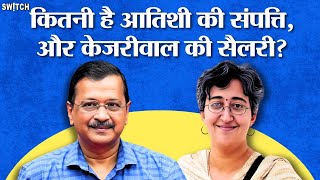 Atishi की संपत्ति कितनी है Resignation के बाद अब Arvind Kejriwal की सैलरी कितनी होगी [upl. by Bearce383]