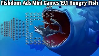 Fishdom Ads Mini Games 191 Hungry Fish  New update level Trailer video [upl. by Jeane230]