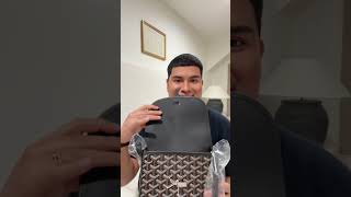 Pt3 GOYARD BElVEDERE BAG goyard unboxing [upl. by Winser679]