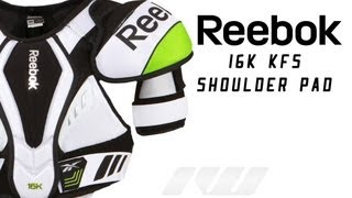 Reebok 16K KFS Hockey Shoulder Pads Review [upl. by Swihart179]