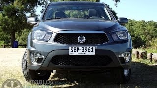 Prueba SsangYong Actyon Sports 2WD [upl. by Kessler291]