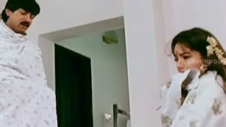 Bhale Bullodu Movie Scenes  Jagapathi Babu tells Soundarya about their first night  Jayasudha [upl. by Tisbe]