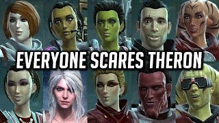 SWTOR Everyone Scares Theron Shan 👻 [upl. by Eenyaj312]