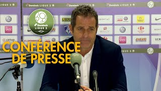 Conférence de presse Grenoble Foot 38  Paris FC  01   201819 [upl. by Eromle]