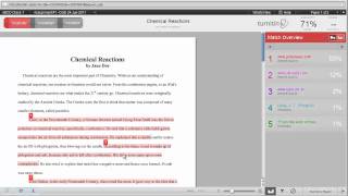 Reading the Originality Report in Turnitin [upl. by Vivi]