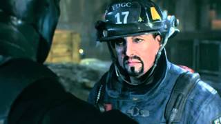 BATMAN™ ARKHAM KNIGHT  Missing Fire Crew Line Of Duty Founders Island [upl. by Zane]