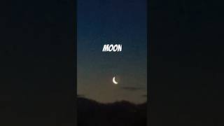 Moon waning crescent shorts night sky hd pixel7pro [upl. by Burbank]