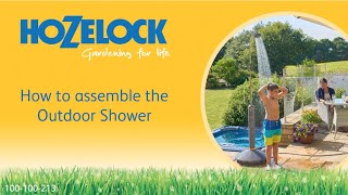 How to assemble the Hozelock Outdoor Shower [upl. by Gefell]