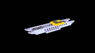 Lego Naboo N1 Starfighter Animation WIPavi [upl. by Finah]