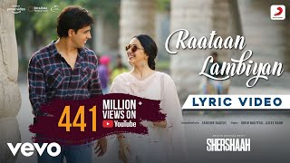 Raataan Lambiyan  Lyric Video ShershaahSidharth KiaraTanishk BJubinAsees [upl. by Savory895]