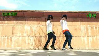 Aate jaate jo milta hai song dance cover by sunder and Vijay last kings [upl. by Rahcir866]