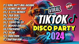 New VIRAL TIKTOK DISCO PARTY 2024  DJ JOHNREY DISCO REMIX [upl. by Lerret]