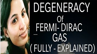 BSc Degeneracy of Fermi Dirac Gas  its derivation  STATISTICAL PHYSICS [upl. by Mcintyre619]