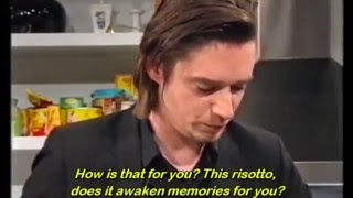 Blixa Bargeld cooks an emotional Risotto [upl. by Ursola]