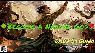 Druids Are AMAZING A 5e DampD Druid Guide  Levels 15 [upl. by Inaffit]