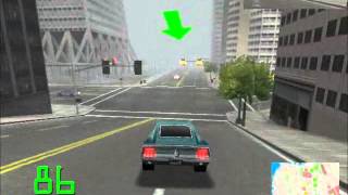 Midtown Madness 2 Walkthrough Crash Course 3 Turn It Up [upl. by Jovitah]