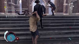 Dont let Washingtons bodyguards dieKill 2 militia Full sync AC3 Remastered [upl. by Nahgem]