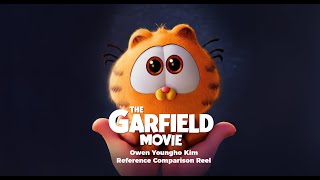 The Garfield Movie  Reference Comparison Reel [upl. by Izaak]