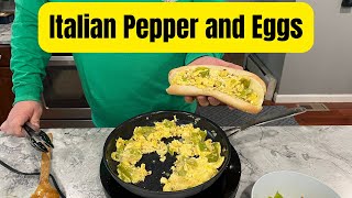 How to make Italian Peppers and Egg Sandwiches [upl. by Popele]