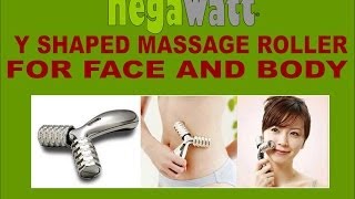 Y Shaped Face and Body Massage Roller for Slim Fit [upl. by Eesdnyl]