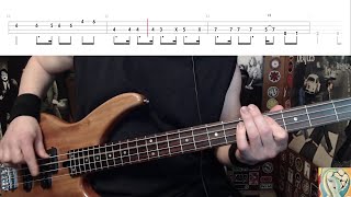 Layla by Derek And The Dominos  Bass Cover with Tabs PlayAlong [upl. by Tiphani]