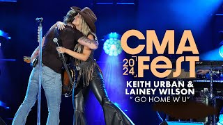 Keith Urban with Lainey Wilson – “GO HOME W U”  CMA Fest 2024 [upl. by Enia836]