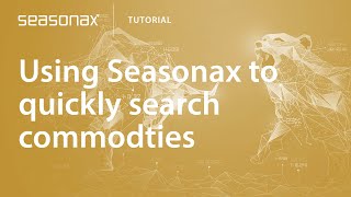 Using Seasonax Using Seasonax to quickly search commodties [upl. by Asiek]