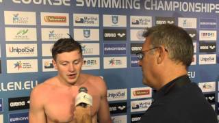 Adam Peaty interview [upl. by Novahc]