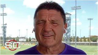 Ed Orgeron on how the LSU Tigers are preparing for the 2020 college football season  SportsCenter [upl. by Fontana]