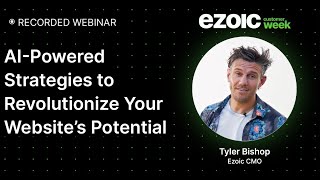 AIPowered Strategies to Revolutionize Your Website  Customer Week 2023 Webinar [upl. by Eizus139]