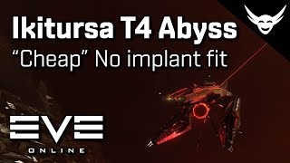 EVE Online  Ikitursa quotCheapquot T4 Abyss fit No implants [upl. by Ayatahs892]