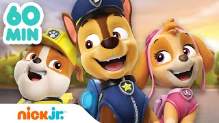 PAW Patrol  ¡Lo mejor de la Patrulla de Cachorros durante 1 hora  Nick Jr en Español [upl. by Pierrette944]