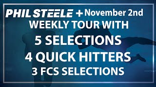 Phil Steele Plus Tour  Nov 2nd [upl. by Yulma]