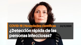 Las personas infecciosas ¿podrían detectarse con mayor rapidez 24112020 [upl. by Particia673]