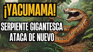 ¡YACUMAMA SERPIENTE GIGANTESCA ATACA DE NUEVO  con Anthony Choy [upl. by Nylqcaj]