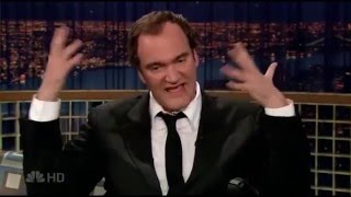 Quentin Tarantino talks quotGrindhousequot  quotDeath Proofquot on Late Night with Conan OBrien 2007 [upl. by Enneira]