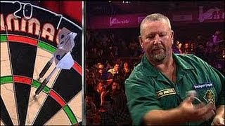 Worst Leg ever in History on Television Dartsfail Fleet VS Adams [upl. by Acinorrev]