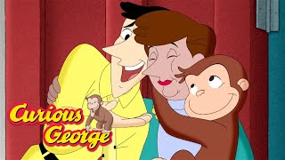 Georges Favourite Person Comes to Visit 🐵 Curious George 🐵 Kids Cartoon 🐵 Videos for Kids [upl. by Kcirttap]