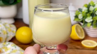 Crème de Limoncello fait maison 🍋 Rien de plus simple  Recette de famille au citron  Délicieux [upl. by Sackville657]