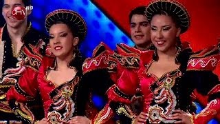 El grupo Trapem de Rancagua trae toda la energía de la danza caporal  TALENTO CHILENO 2014 [upl. by Esiocnarf235]